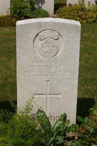 Templeux-Le-Guerard British Cemetery - Langley, W J
