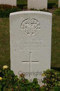 Templeux-Le-Guerard British Cemetery - McHugh, J