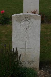 Templeux-Le-Guerard British Cemetery - McMaster, James