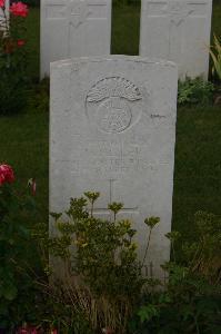 Templeux-Le-Guerard British Cemetery - Miller, V