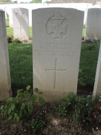 Templeux-Le-Guerard British Cemetery - Pedgrift, William James Frederick