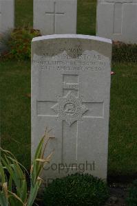 Templeux-Le-Guerard British Cemetery - Plaistowe, Alan