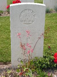 Templeux-Le-Guerard British Cemetery - Pleasance, Alfred Ernest