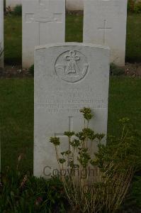 Templeux-Le-Guerard British Cemetery - Purkins, J