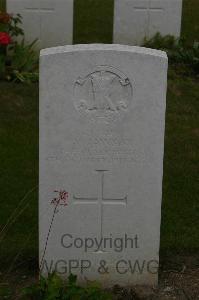 Templeux-Le-Guerard British Cemetery - Rawson, Arthur