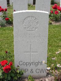 Templeux-Le-Guerard British Cemetery - Rennie, Norman Craib