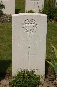 Templeux-Le-Guerard British Cemetery - Robertson, W