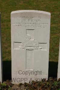 Templeux-Le-Guerard British Cemetery - Rudd, Fredrick William Henry