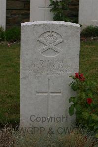 Templeux-Le-Guerard British Cemetery - Sanderson, James Harold