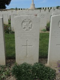 Templeux-Le-Guerard British Cemetery - Scannell, J F
