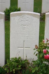 Templeux-Le-Guerard British Cemetery - Sheard, W D