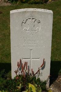 Templeux-Le-Guerard British Cemetery - Smart, John