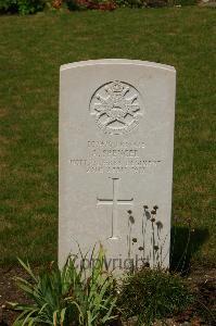 Templeux-Le-Guerard British Cemetery - Spencer, Albert