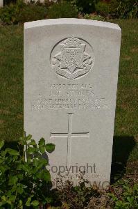 Templeux-Le-Guerard British Cemetery - Stokes, John Thomas