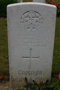 Templeux-Le-Guerard British Cemetery - Sweeney, Joseph