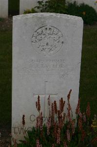 Templeux-Le-Guerard British Cemetery - Taylor, Alban Joseph