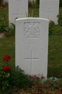 Templeux-Le-Guerard British Cemetery - Titley, J