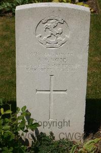 Templeux-Le-Guerard British Cemetery - Vose, Arthur William
