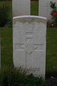 Templeux-Le-Guerard British Cemetery - Wheeler, A C
