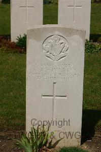 Templeux-Le-Guerard British Cemetery - Whelahan, G A