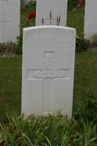 Templeux-Le-Guerard British Cemetery - Woodley, Edward Maurice