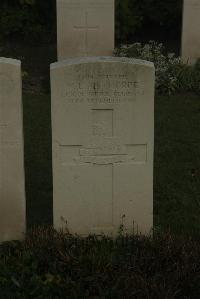 Vermelles British Cemetery - Aisthorpe, Walter Edward