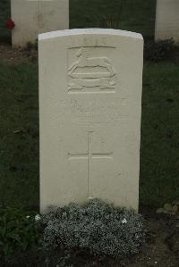Vermelles British Cemetery - Allinson, W