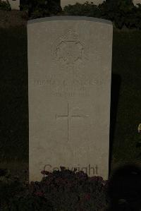 Vermelles British Cemetery - Anderson, Thomas Bartholomews