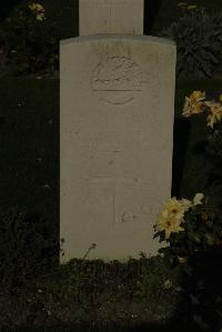 Vermelles British Cemetery - Ashfield, A