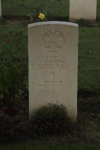 Vermelles British Cemetery - Bentall, Ernest Hammond
