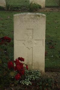 Vermelles British Cemetery - Blackaby, G T