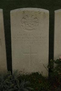 Vermelles British Cemetery - Boddington, Oswald William