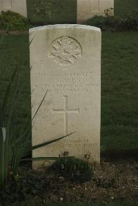 Vermelles British Cemetery - Boden, Samuel