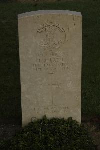 Vermelles British Cemetery - Boland, James