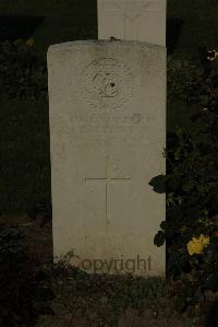 Vermelles British Cemetery - Borthwick, Abner