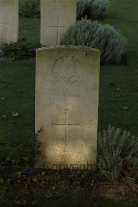 Vermelles British Cemetery - Bovill, John Eric
