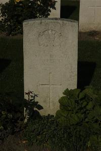 Vermelles British Cemetery - Brebner, W