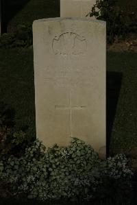 Vermelles British Cemetery - Brown, Andrew William Alston