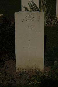 Vermelles British Cemetery - Brown, J