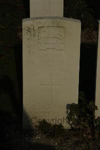 Vermelles British Cemetery - Browne, J C