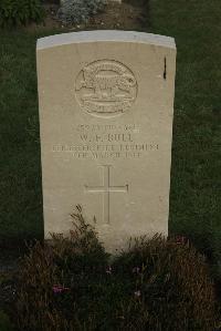 Vermelles British Cemetery - Bull, W F