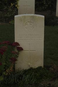 Vermelles British Cemetery - Burke, John William