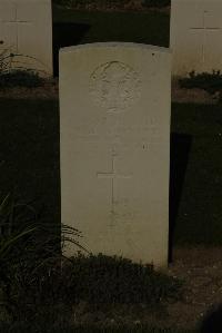 Vermelles British Cemetery - Burnett, James