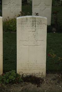 Vermelles British Cemetery - Bush, Thomas James