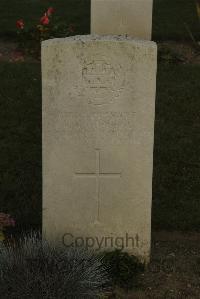 Vermelles British Cemetery - Bushell, R H