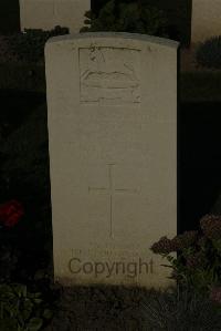Vermelles British Cemetery - Challinor, William John