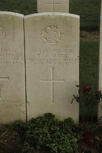 Vermelles British Cemetery - Clegg, E A