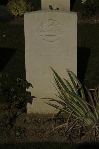 Vermelles British Cemetery - Constable, Edward Victor
