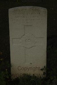 Vermelles British Cemetery - Cope, Henry