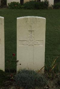 Vermelles British Cemetery - Cornock, F A